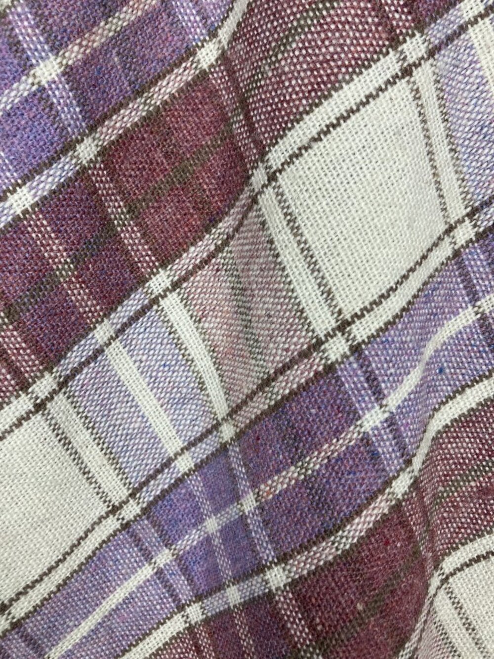 Vintage Paquette Byer California Plaid Skirt Women's 28 Waist Wool A-Line Small - Picture 4 of 9